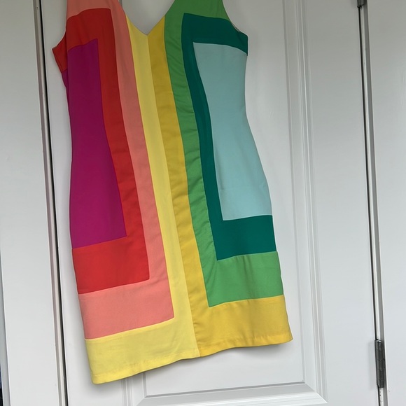Rainbow Colored Mini Dress - Picture 4 of 4